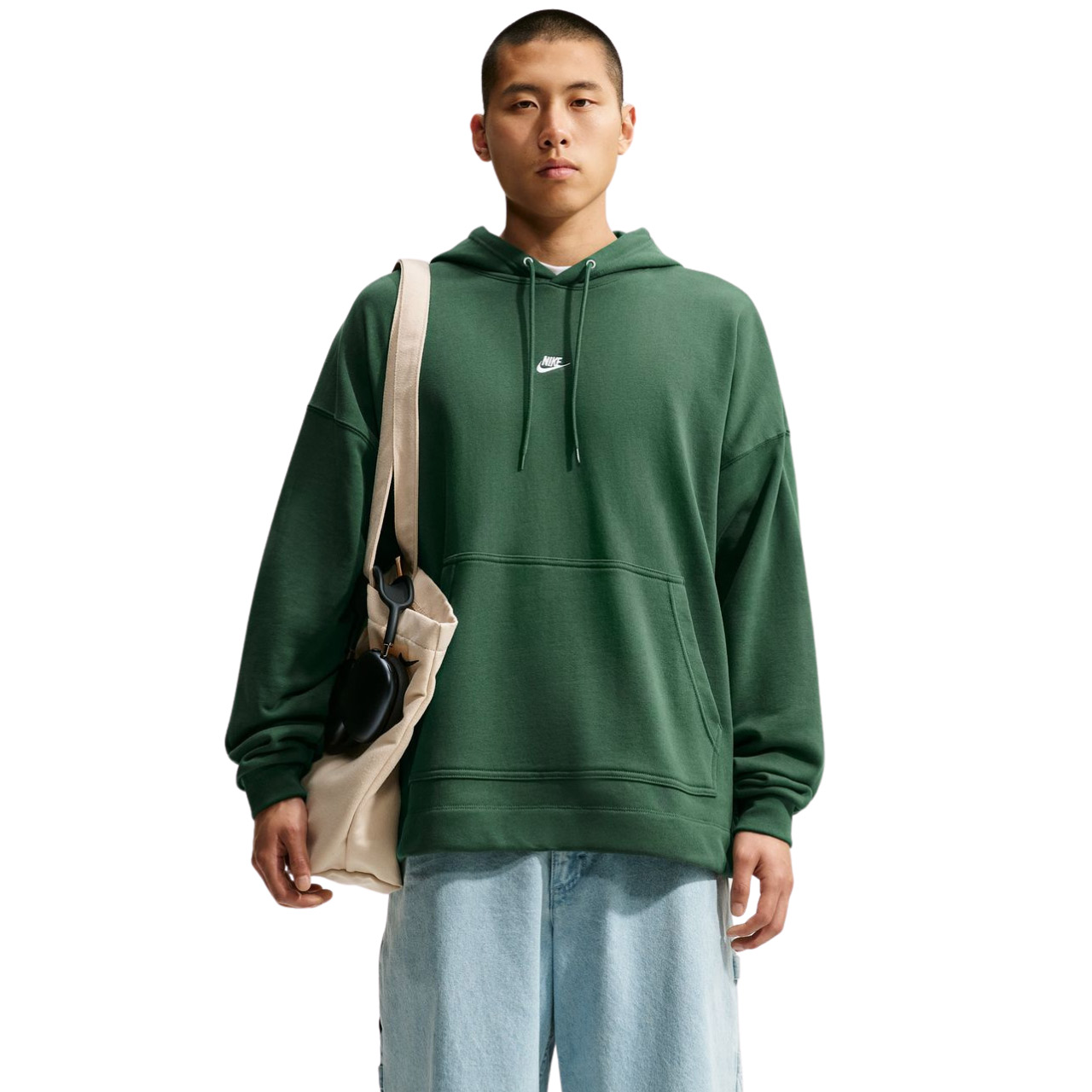 ND05_B26818-S IF0745 323 Bluza męska NIke Nike Sportswear Club Hoodie zielona IF0745 323 r.S