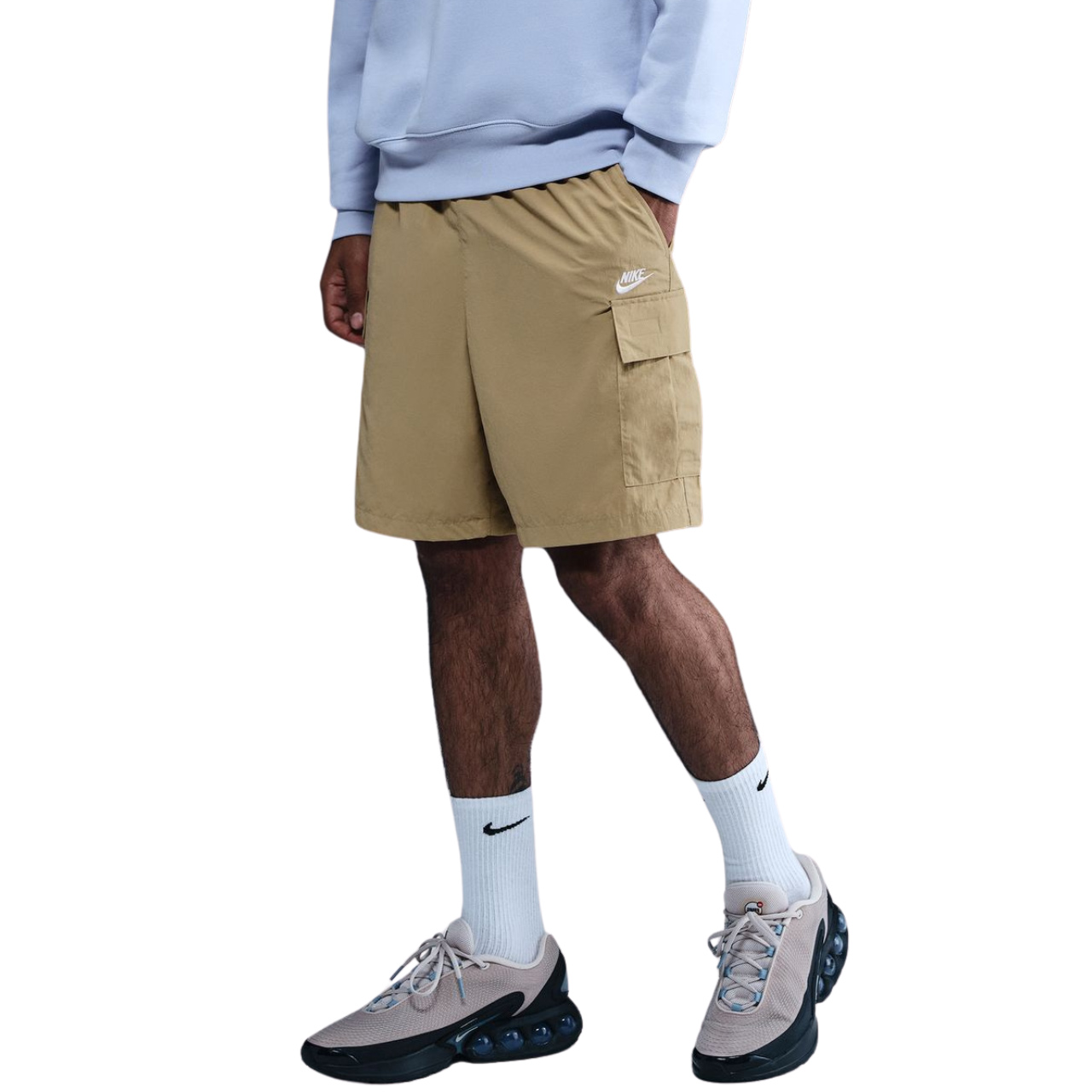 ND05_S2042-S IH5047 297 Spodenki męskie Nike Sportswear Club beżowe IH5047 297 r.S