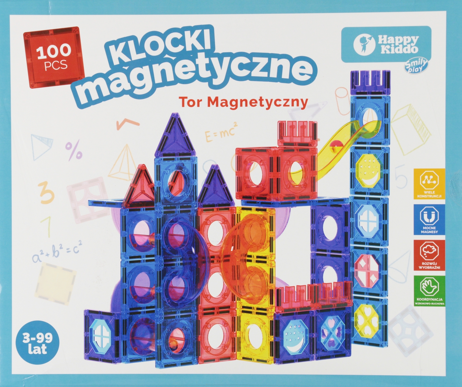 Klocki magnetyczne SmilyPlay