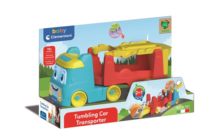 CLE BABY Transporter przewrotne samochodziki 17998