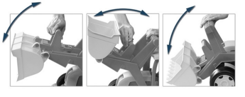 WADER 66300 GIGANT TRAKTOR SPYCHACZ + przyczepa