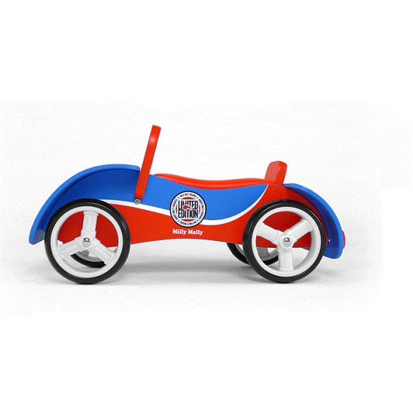 Milly Mally JUNIOR RED DREWNIANY JEŹDZIK