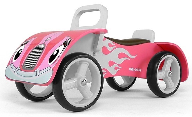 Milly Mally JUNIOR RED DREWNIANY JEŹDZIK