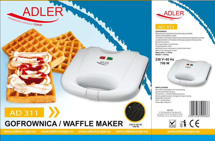 ADLER AD 311 GOFROWNICA NOWOSC