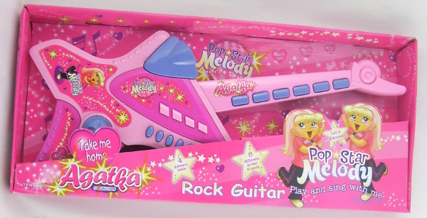 INTERKOBO 34779 GITARA ELEKTRYCZNA AGATKA