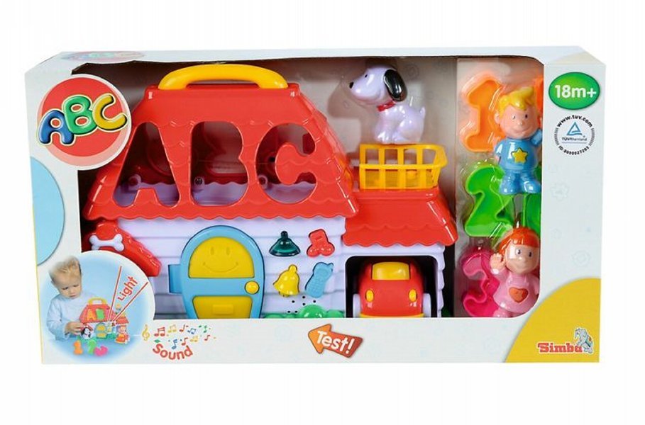 SIMBA 4019524 ABC DOMEK EDUKACYJNY NEW