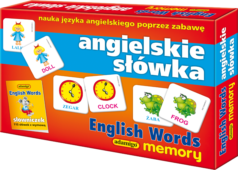 ADAMIGO 5628 ANGIELSKIE SLOWKA - memory