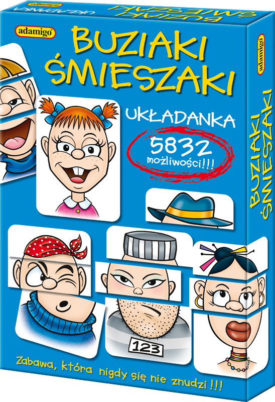 ADAMIGO 5673 BUZIAKI SMIESZAKI - ukladanka