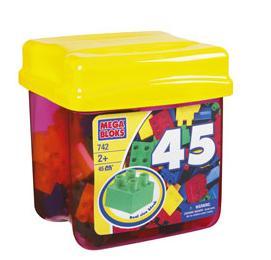 MEGA BLOKS 742 Zestaw klockow mini w pojemniku