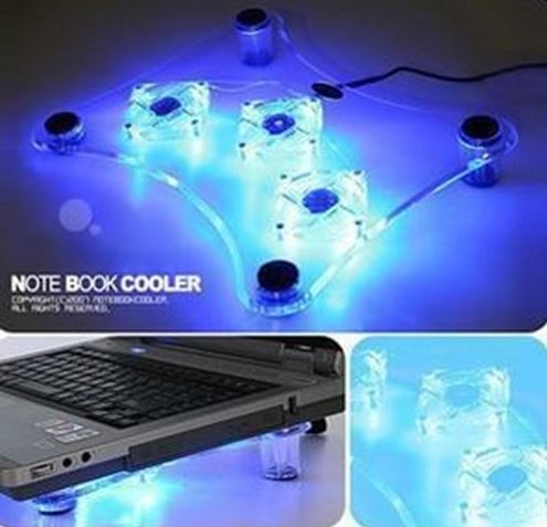 KX8637 Podstawka chlodzaca LAPTOPA PLEXI