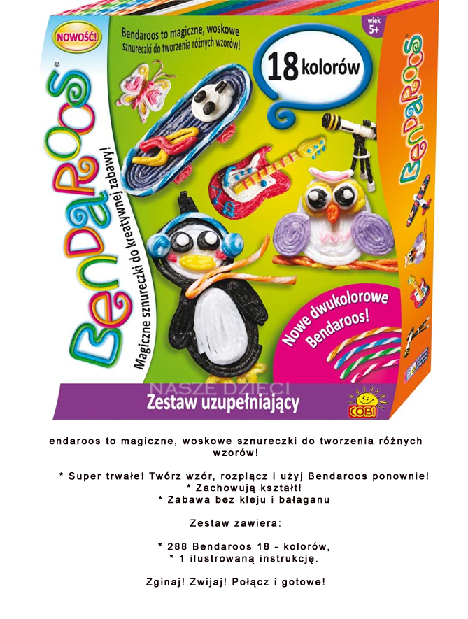 BENDAROOS 99103 PIANKOLINA ZESTAW NOWOSC