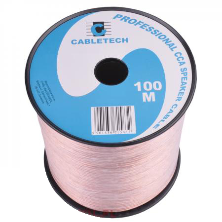 KAB0356 Kabel glosnikowy CCA 2x0.75mm CABLETECH 1