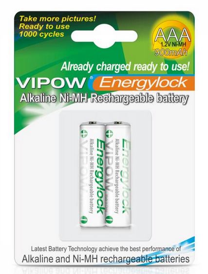 BAT0048 Baterie AAA 900mAh 2szt