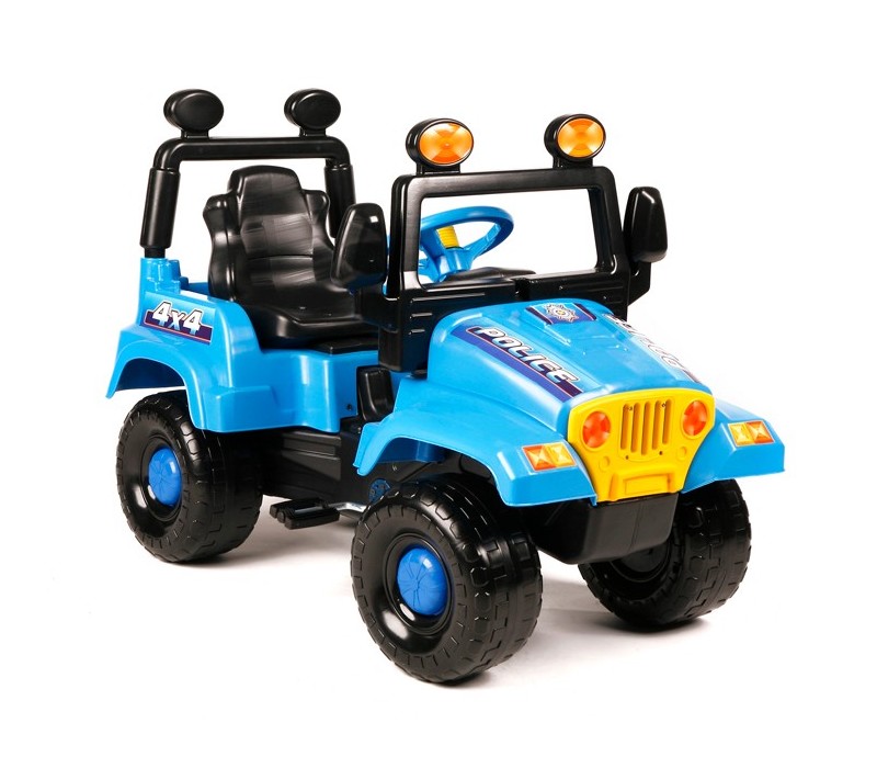 BJ JEEP SAMOCHOD BLUE TERENOWY Na pedaly 3 KOLORY
