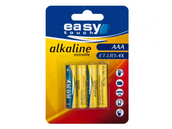 EASY TOUCH ET-LR03 BATERIA ALKALICZNA AAA 4SZT