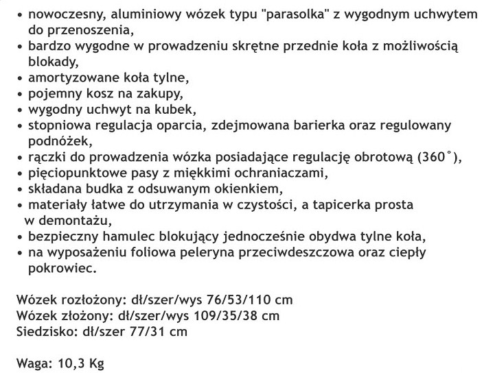 QUATRO FIFI 02 ZIELONY Wozek Spacerowy NOWOSC