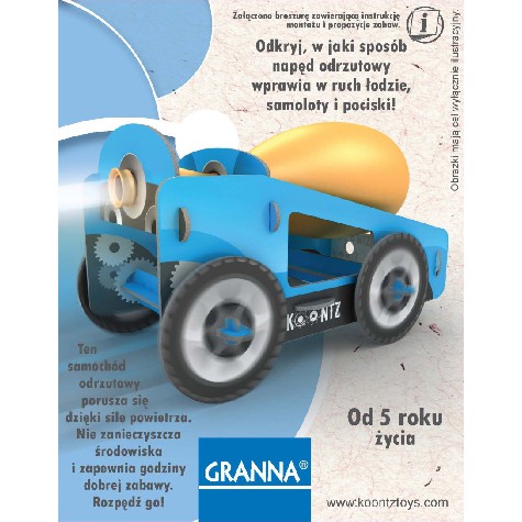 GRANNA 00170 KOONTZ SAMOCHÓD PUZZLE