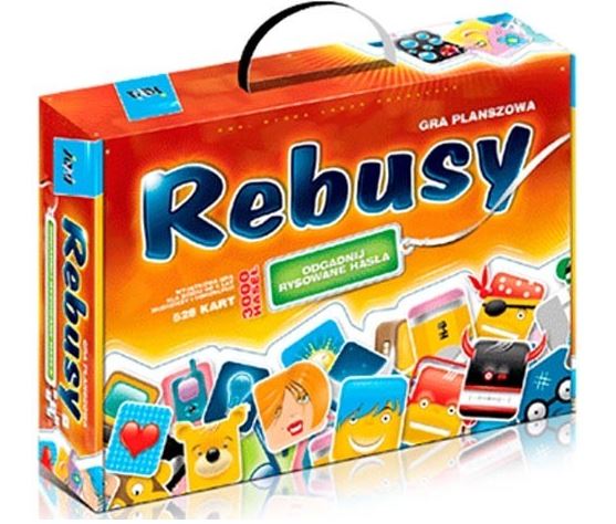 JW GRA-38 GRA PLANSZOWA REBUSY NEW