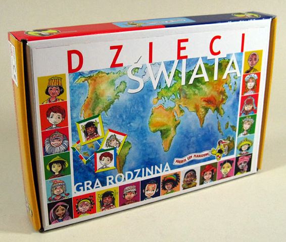 PGP Dzieci Świata GRA PLANSZOWA New