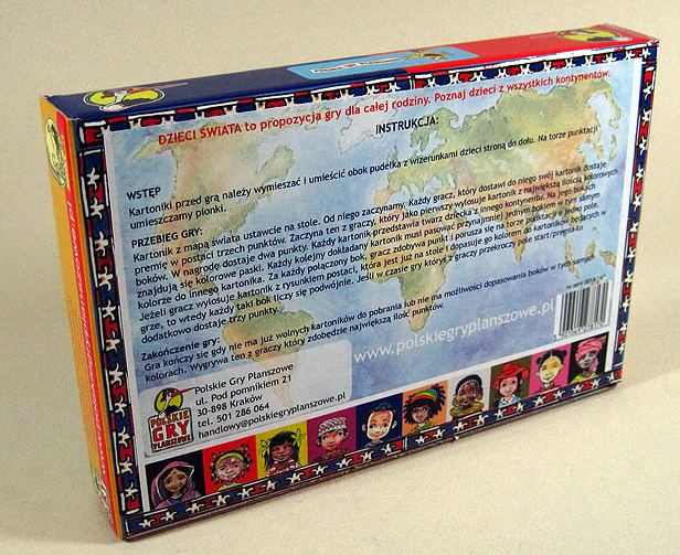 PGP Dzieci Świata GRA PLANSZOWA New