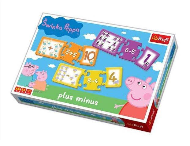 TREFL 00622 PLUS MINUS - ŚWINKA PEPPA