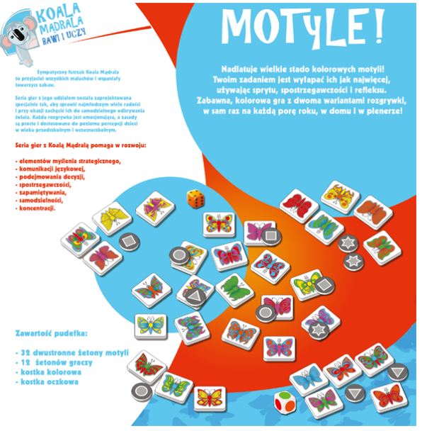 TREFL 00749 MOTYLE Gra NOWOSC