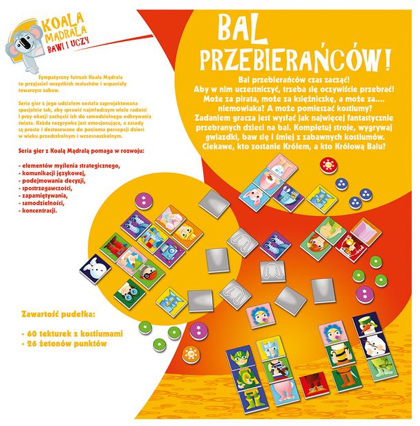 TREFL 00752 BAL PRZEBIERANCOW Gra NEW