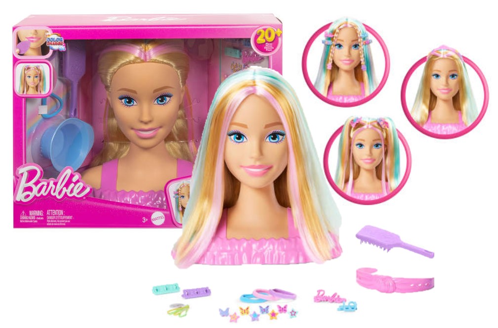 GLOWA DO STYLIZACJI BLOND DELUXE JFG81 BARBIE