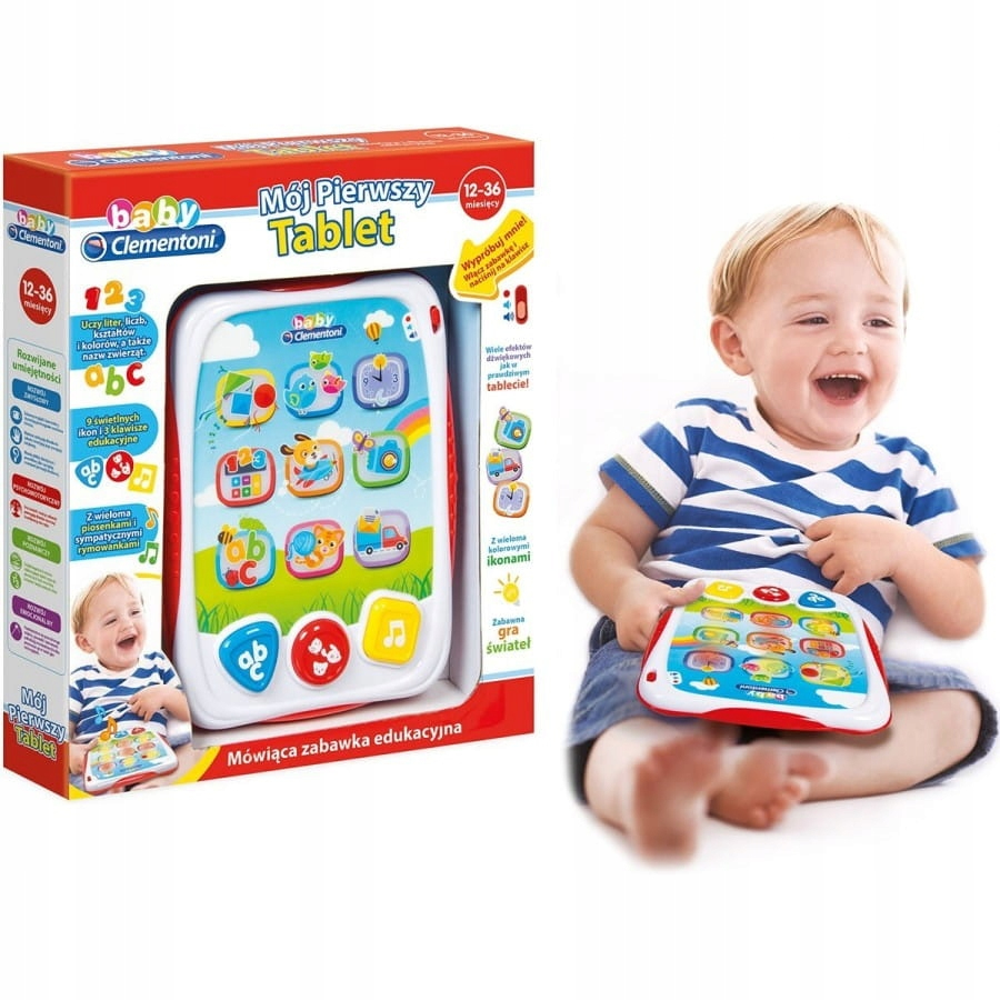 CLEMENTONI młj pierwszy tablet 60956