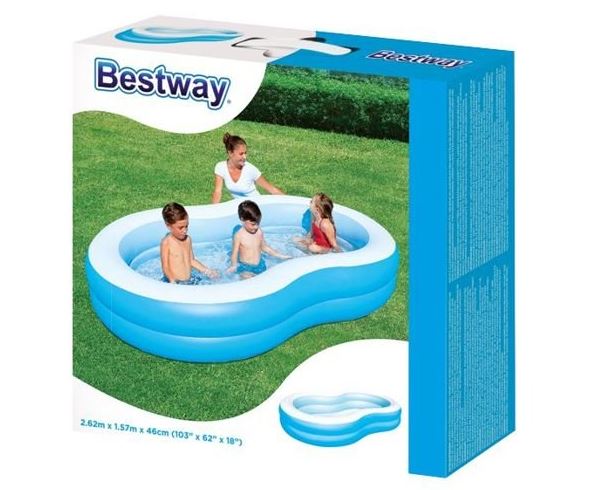 Basen dmuchany 262x157x46 B54117 13217