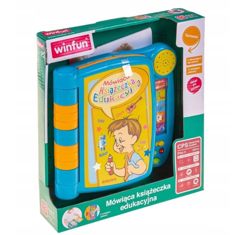 Mowiaca ksiazeczka edukac.SmilyPlay 009019 45885