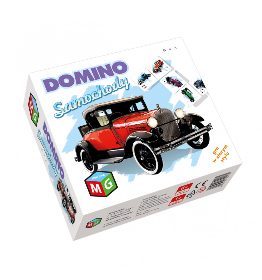Domino samochody w starym stylu 01645