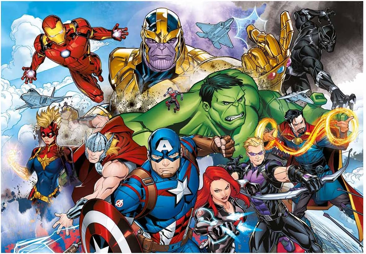 CLE puzzle 104 Super Kolor Avengers 25718