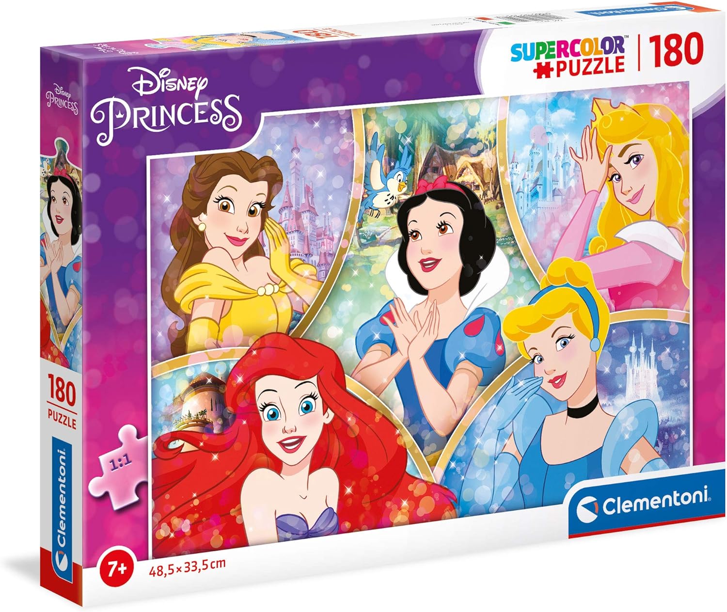 CLE puzzle 180 SuperKolor Princess 29311