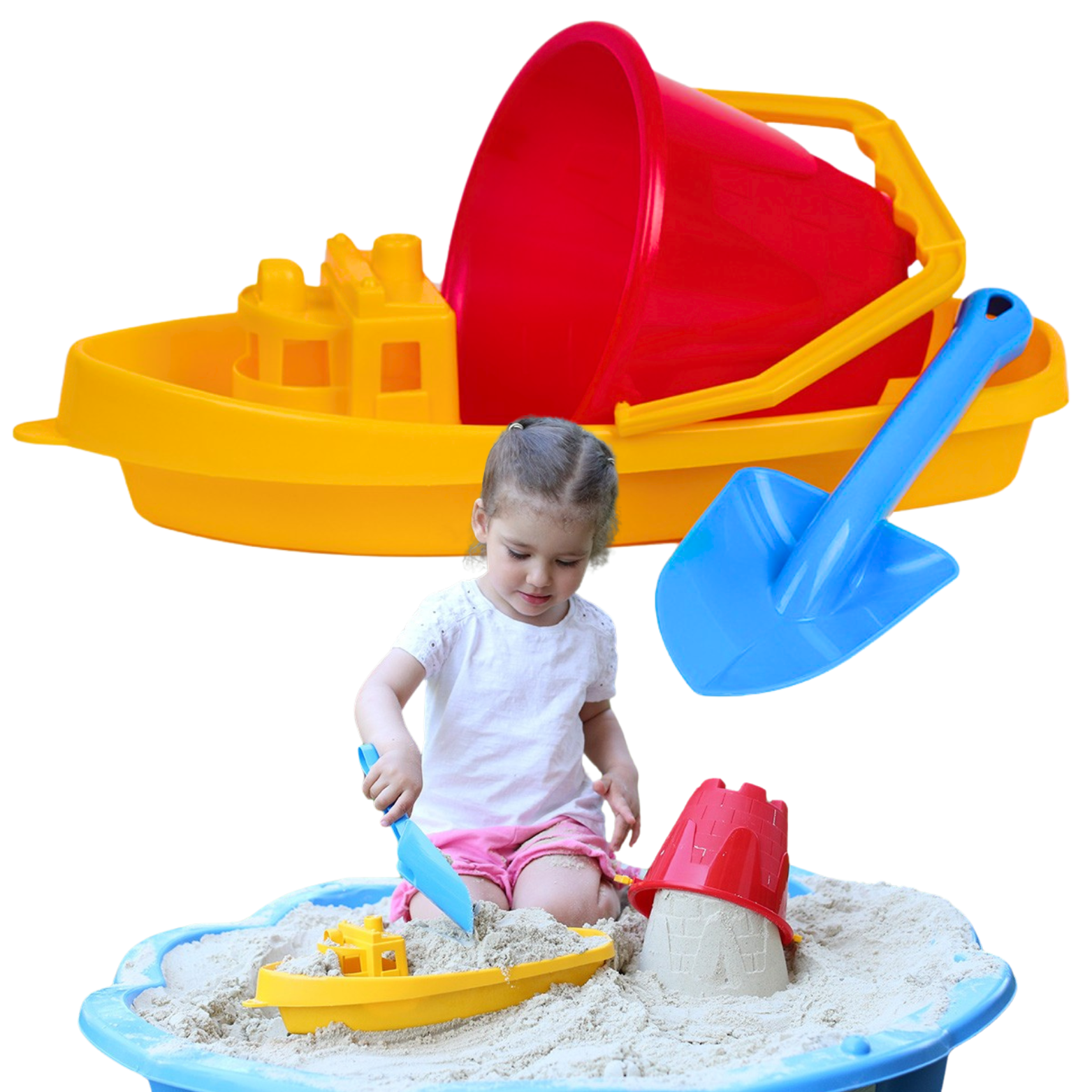 Lodz zestaw do piasku TechnoK TEH2872 02872