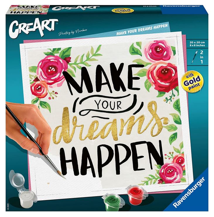 RAV Malowanie po num.CreArt MakeYourDreams 29028