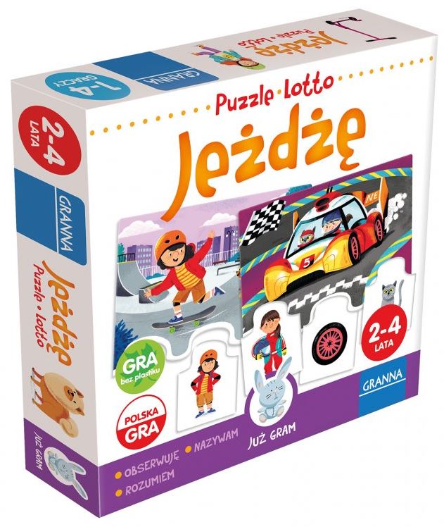 GRA Jezdze - puzzle lotto 00398 03987