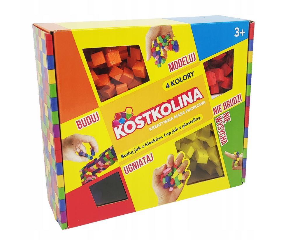 Kostkolina yellow 4kolory 31461