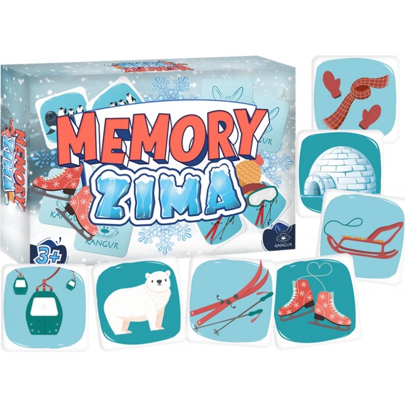 Gra Memory Zima 40735 - 1
