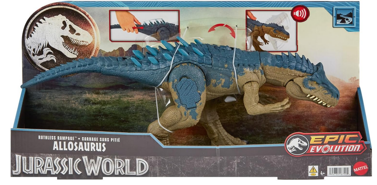 JURASSIC WORLD Allosaurus HRX50 /2