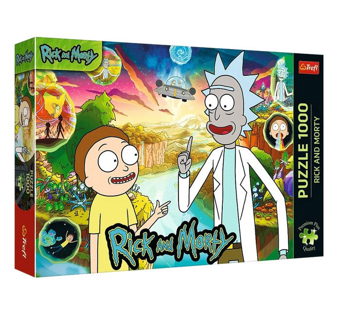 PUZZLE 1000 PremPlus Rick i Morty 10838