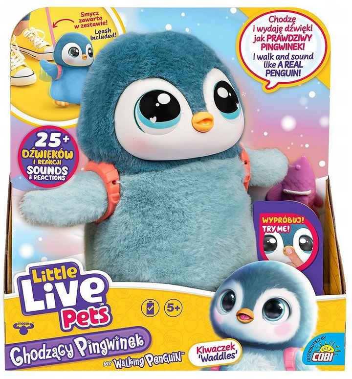 COBI LITTLE LIVE PETS Chodzacy pingwinek 26535