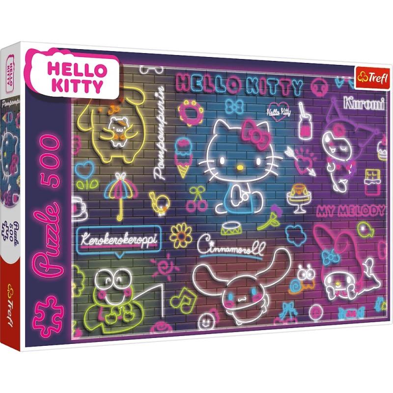 ND01_247744 PUZZLE 500 Neon HelloKitty 37523
