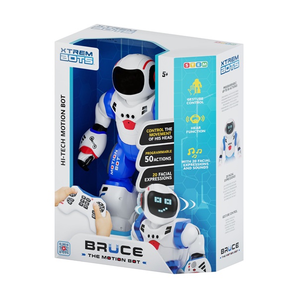 ND01_268969 XTREM BOTS Robot Bruce RC XT3803503 /