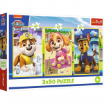 ND01_247673 PUZZLE 3x50 Nasze pieski /Psi Patrol 34878