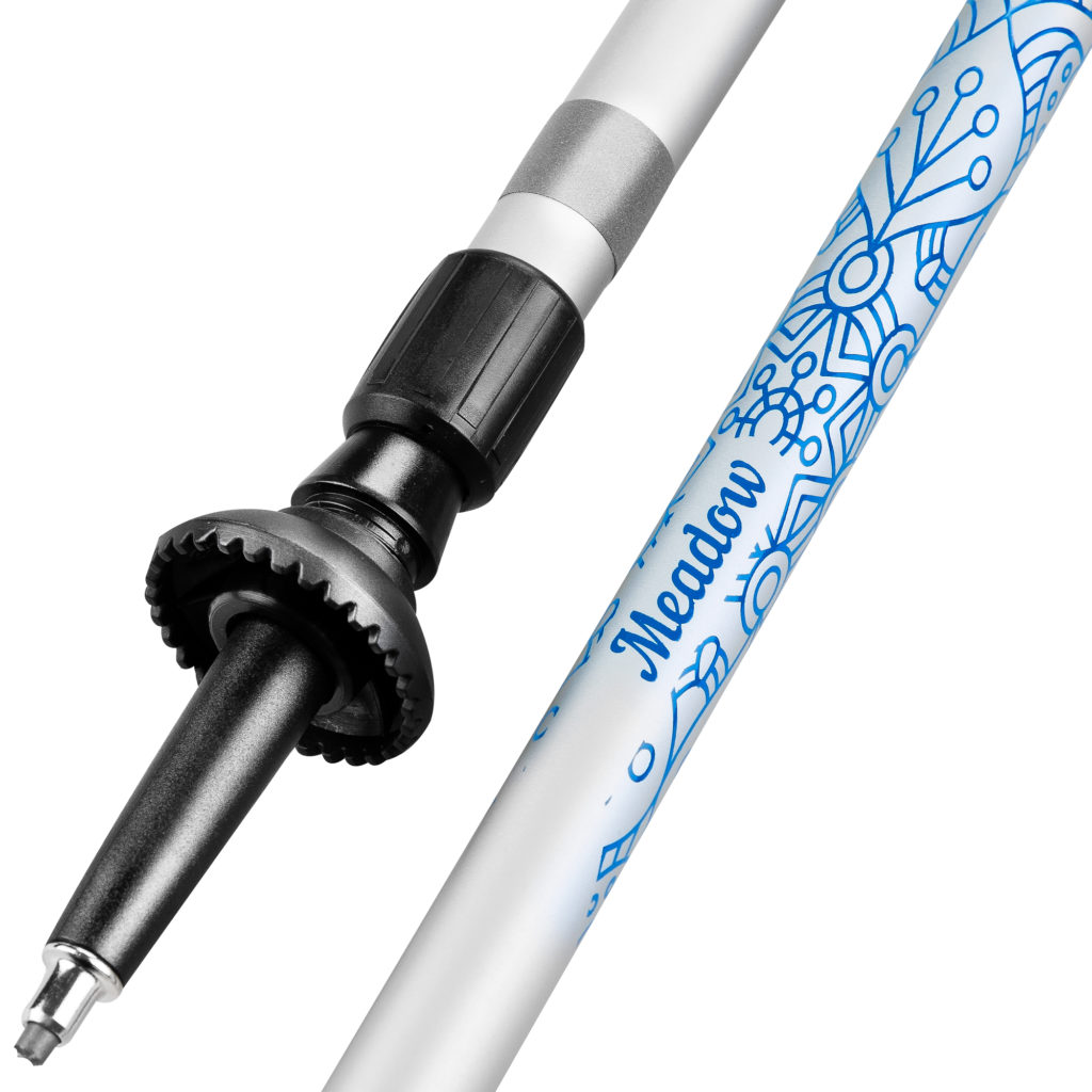 Spokey MEADOW - Kije Nordic Walking; 105-135 cm