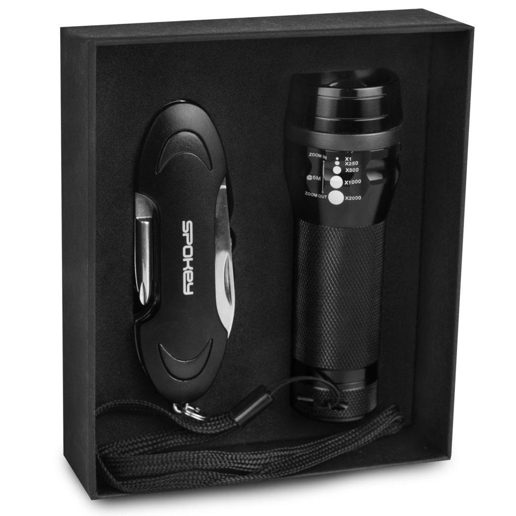 Spokey ZOOM - multitool zestaw 2 elementowy