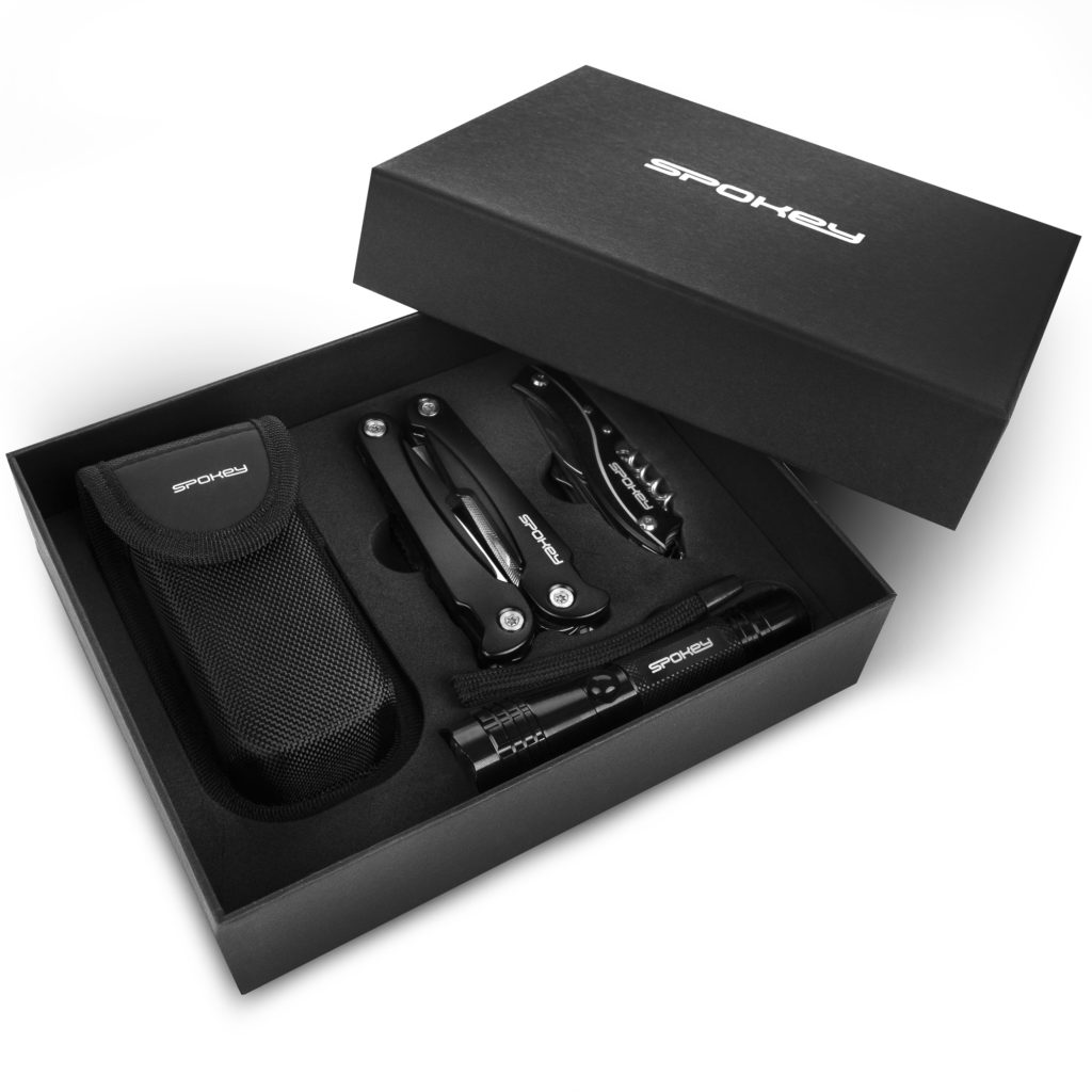 Spokey BOLD - zestaw multitool 3 elementowy