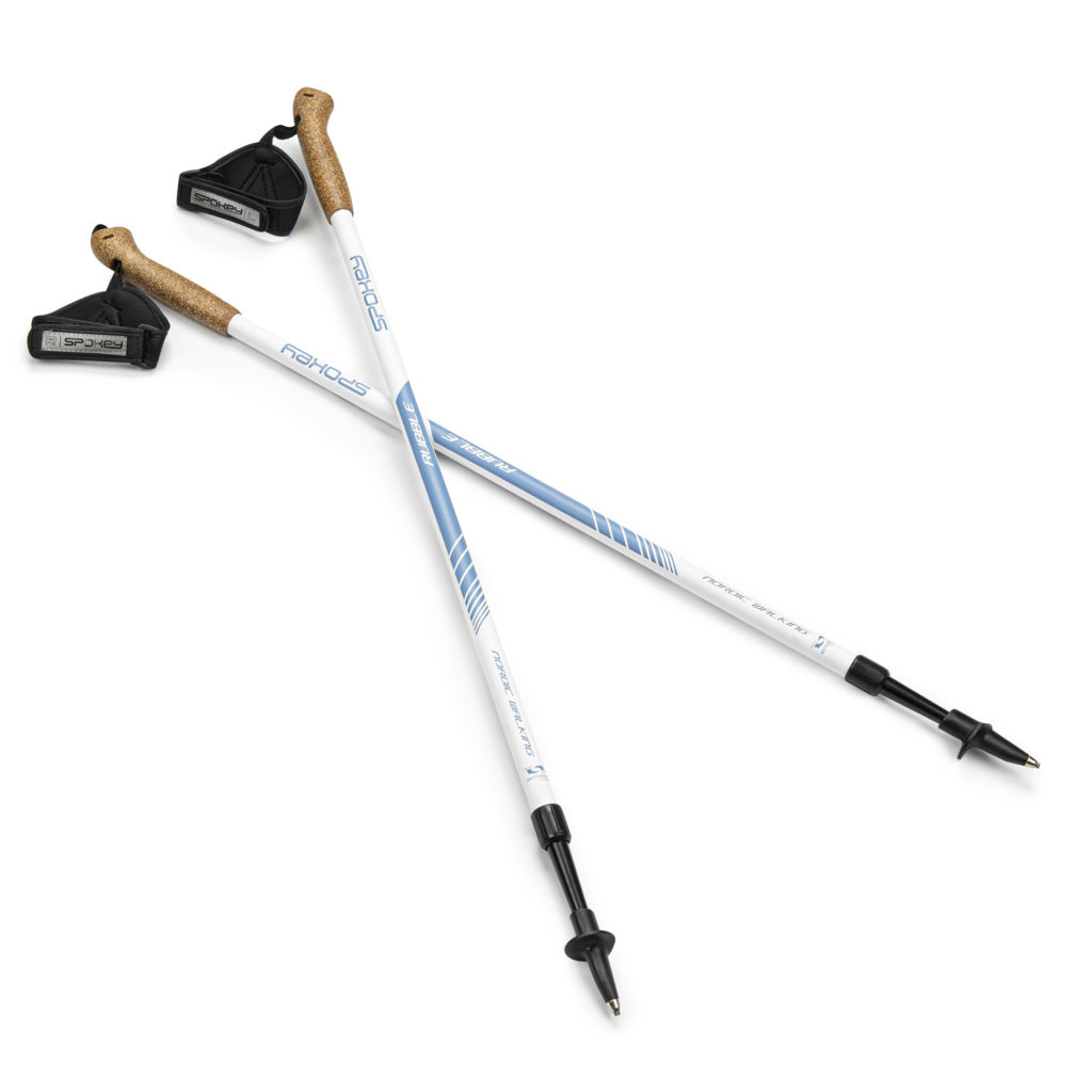 SPOKEY - Rubble, kij nordic-walking WH/BL
