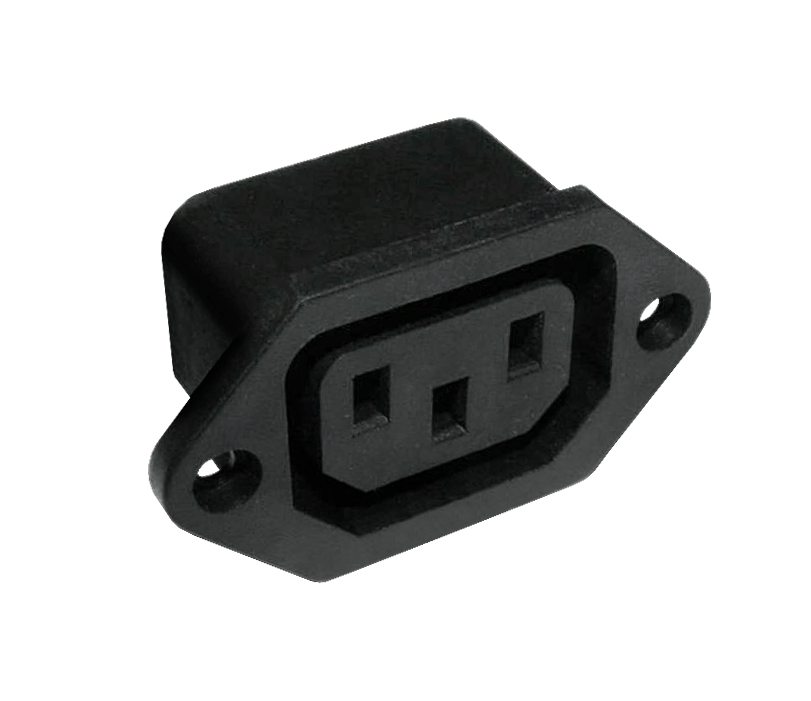 GNI0123.1 Gniazdo AC 3PIN montaz komput. Cabletec